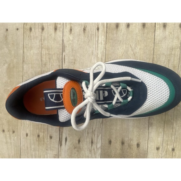 Ellesse Men's Massello Text Trainers Size 10  Navy Blue Sneakers‎ - Picture 6 of 13